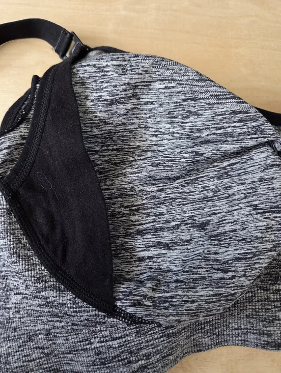 Motherhood Black And White Nursing Bra 1X - Picture 8 of 8